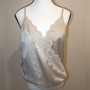 Abercrombie & Fitch Lace Body Suit (Size: L)